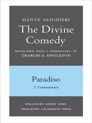 cover image of The Divine Comedy, III. Paradiso, Volume III. Part 2